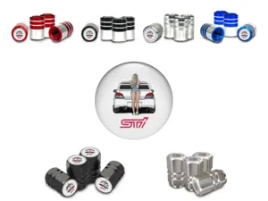 Subaru Couvercles De Tige De Valve Camion Style Force